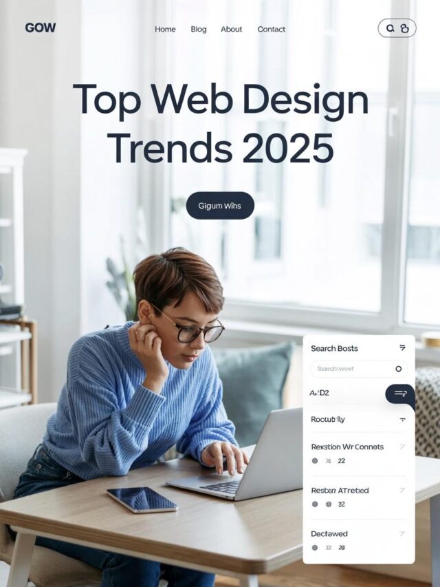 Top 5 Web Design Trends You Need to See in 2025