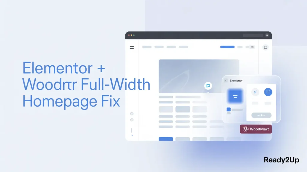 Ultimate Fix Prompt — To Make Your Homepage Fully Aligned & Full Width (Elementor + WoodMart)